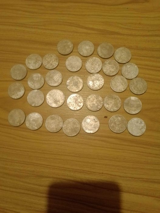 Monede de 1000lei aluminiu2001 si monede de 5000lei 2002