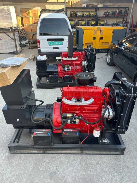 Генератор 30 кВa | AVR | Подогрев | Монитор