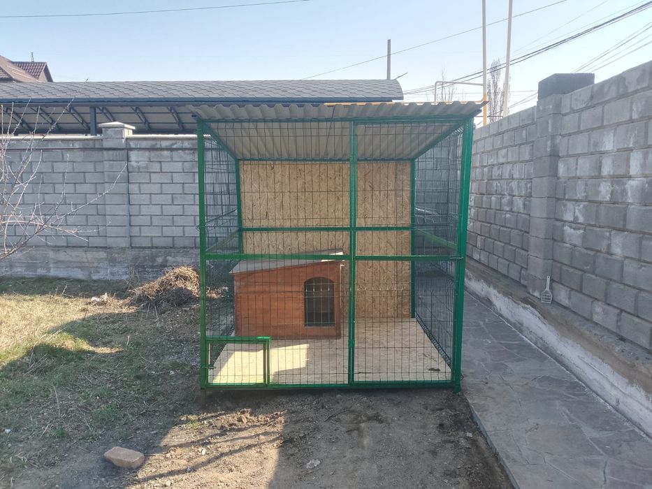 Изготовление вальеров курятников установка доставка