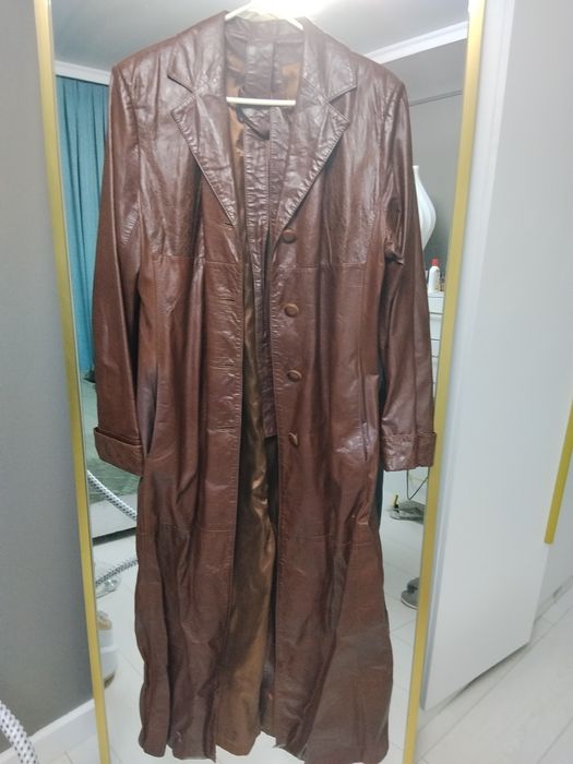 Срочно! Продам кожаный плащ!!!
