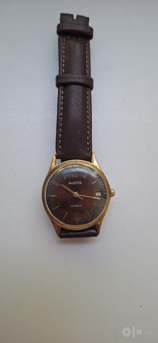 Продам позолоченные часы