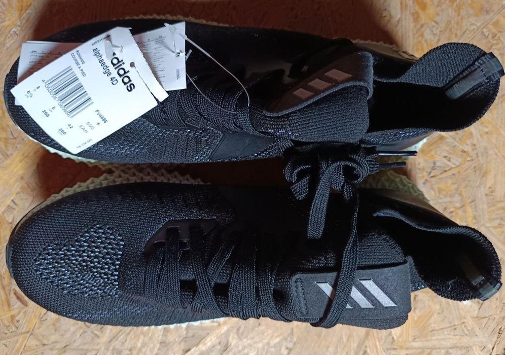 Adidas Alphaedge 4D Reflective Black Originali nr.42