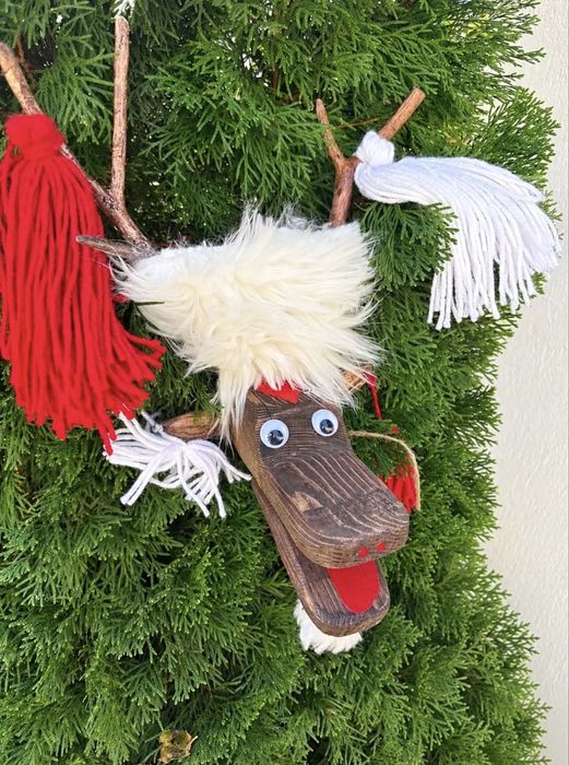 capra traditionala de sarbatori