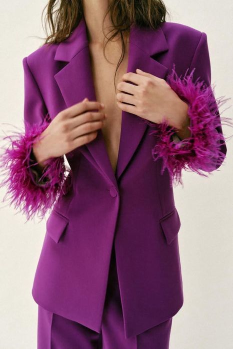 Сако с пера ZARA