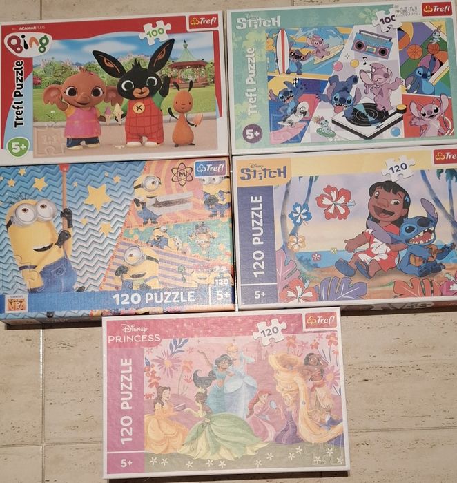Puzzle Trefl 5 cutii