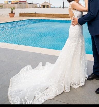 Rochie de mireasa BELLA SPOSA, colectia KATY CORSO, model SIMONA, culo