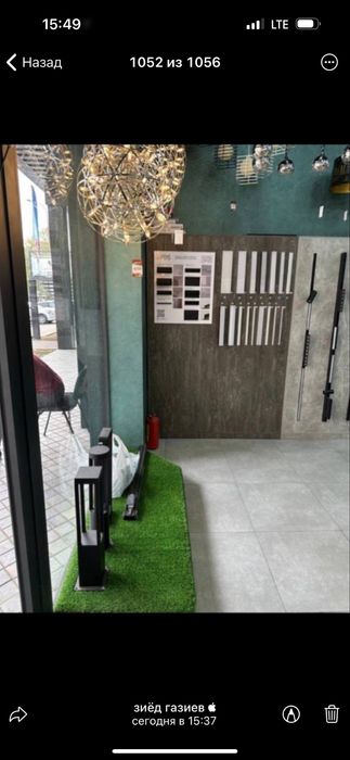 Магазин ва шоурумлар учун мебель