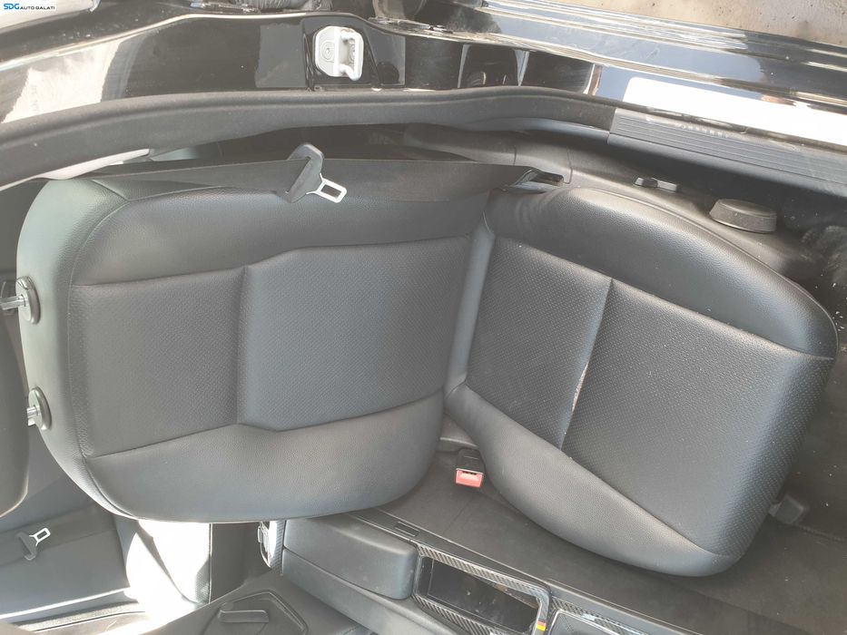 Interior Piele Scaun Scaune Fata Stanga Dreapta si Bancheta cu Spatar Mercedes Clasa C Class W204 2007 - 2014 [K6807] [K6808] [K6809] [K6810]