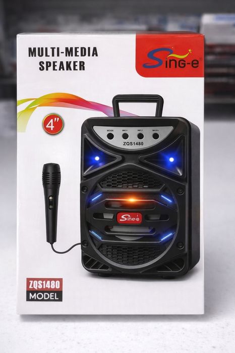 Колонка Sing-e ZQS1480 с микрофоном
