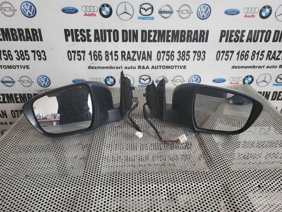 Oglinzi Oglinda Stanga Dreapta Nissan Qashqai J11 Facelift An 2018-2019-2020 Volan Stanga Pliabile