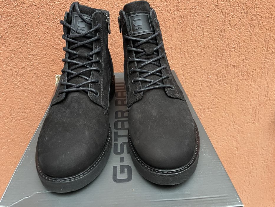 Ghete G-Star Raw originale noi piele bocanci cizme