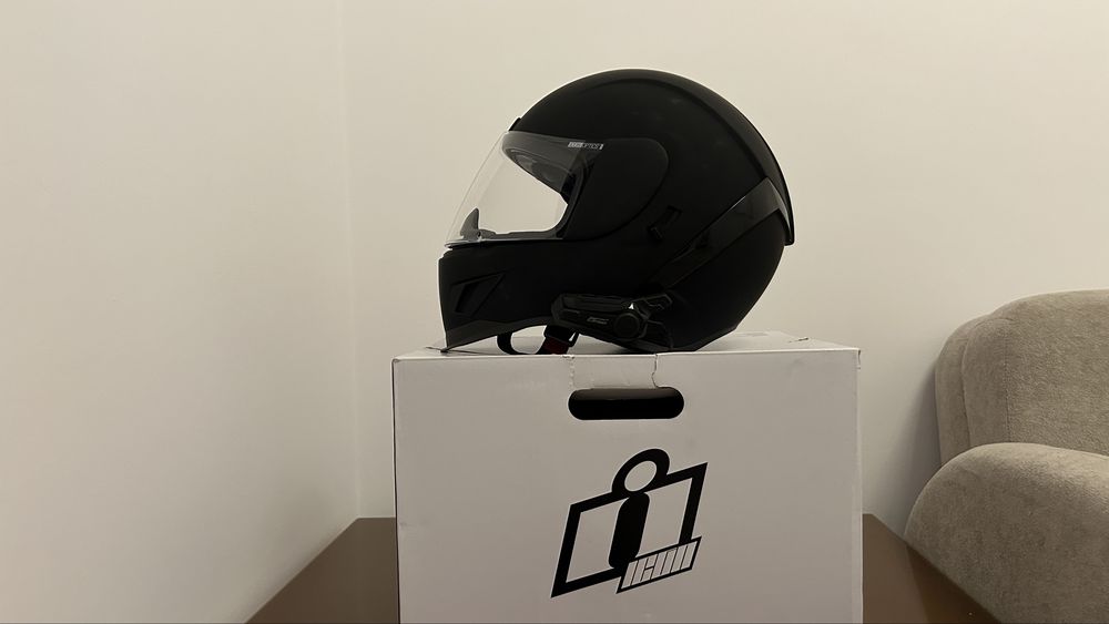 Casca Moto Icon Airform Dark