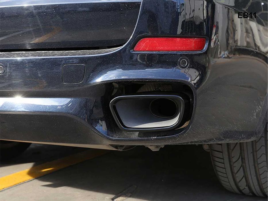 Autocolante Double Tips Ornament Tobe Evacuare Auto BMW X5 F15 X6 F16