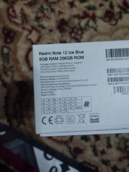 Продам redmi note 12