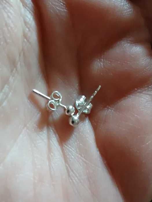 Cercei bilute argint