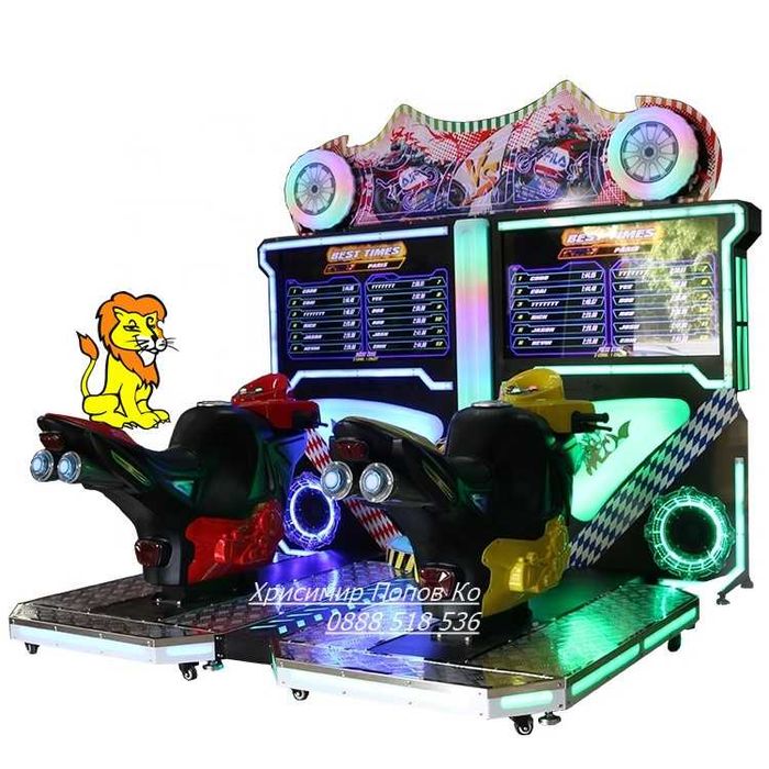 Симулатор,видеоигра,мотор двоен FF Moto Twin