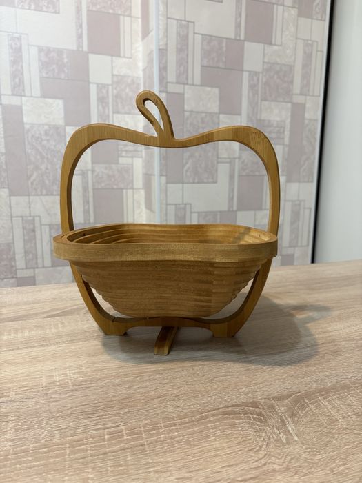 Фруктовница деревянная