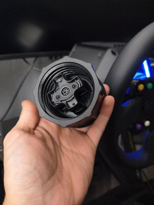 Руль для симрейсинга Thrustmaster T818 + Hypercar wheel + педали T-LCM