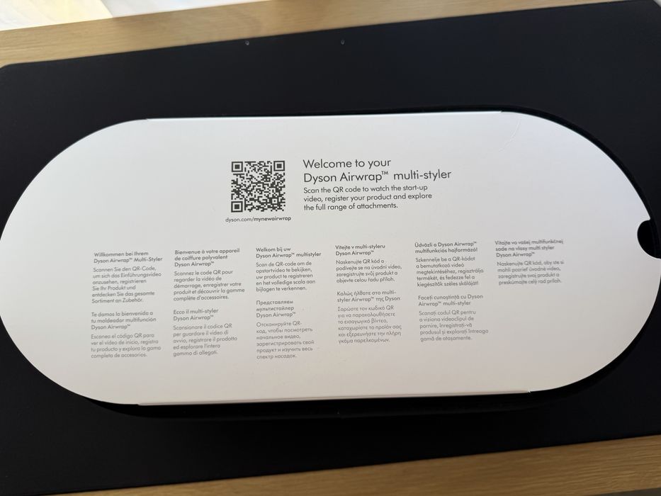 multistyler DYSON Airwrap HS05, 90 grade, invelis cermaic argintiu