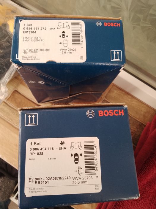 Set plăcute frana fata spate