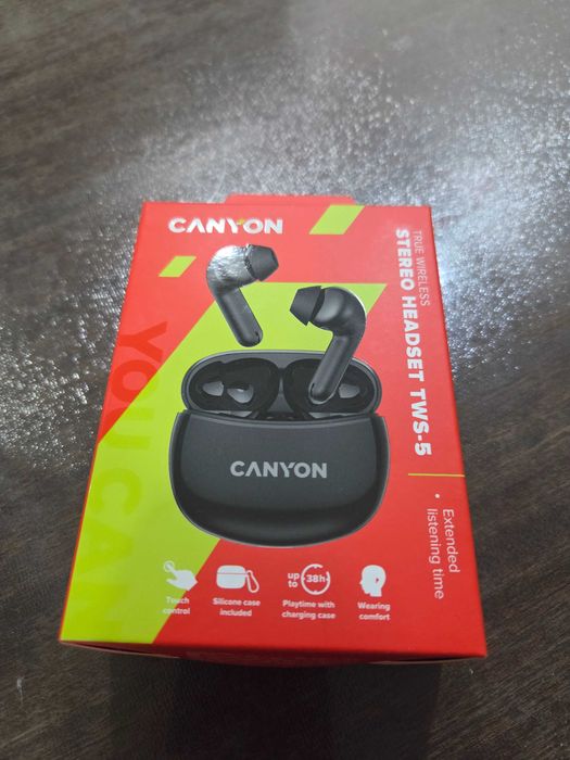 Наушники беспроводные Canyon