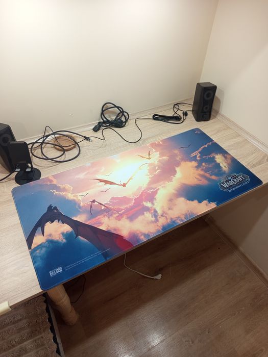 Гейминг подложка за мишка Blizzard – World of Warcraft: Dragonflight Clouds, XL