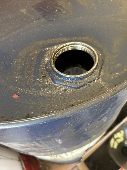 Отробка масло двигателя