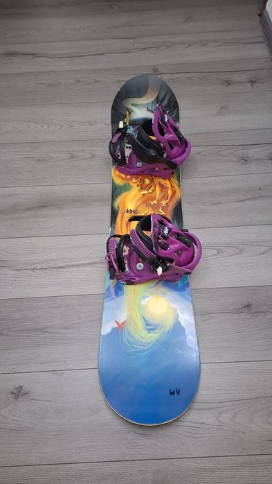 Placa snowboard 120 cm -boots burton