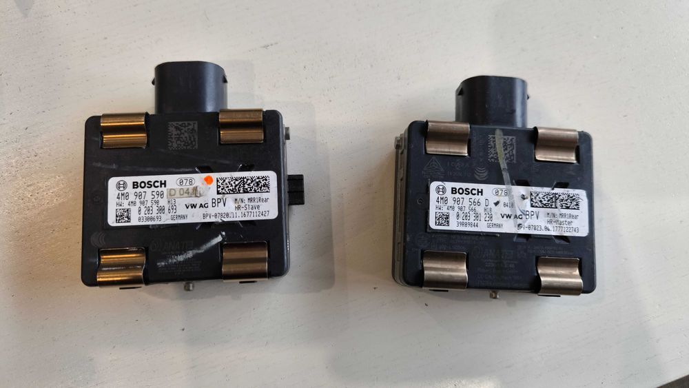 AUDI blind spot, master slave 4M0907590 и 4M0907566 датчик асистенция
