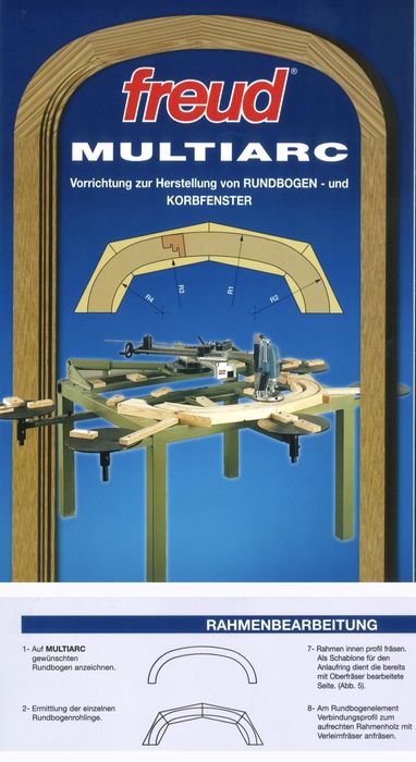 Freza  arcade. Freud Multiarc.