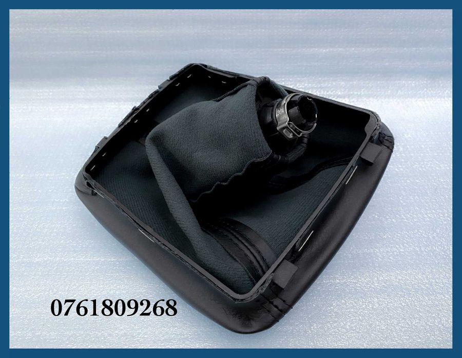Manson schimbator + nuca piele naturala pentru SKODA Octavia 2 cu 6 trepte model O3