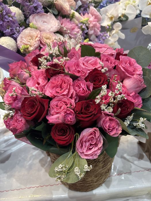 Свежие б/у букет цветы