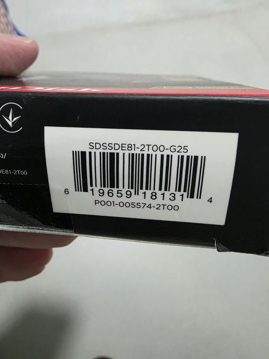 SSD Extern Sandisk Extreme Pro V2 2TB USB 3.2 Black