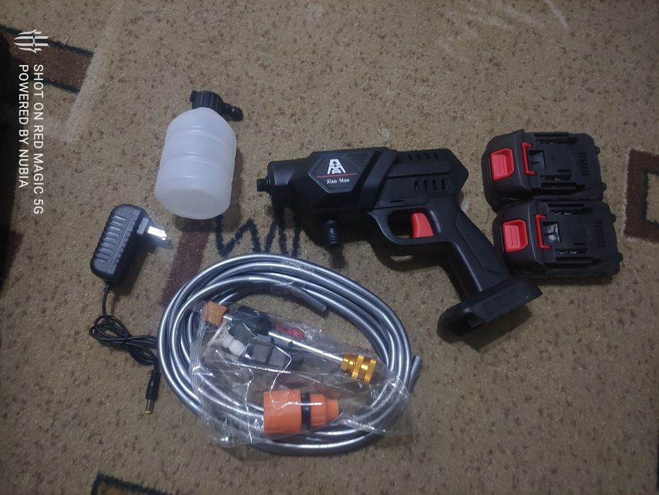 Трансбой для мойки автомобиля на АКБ