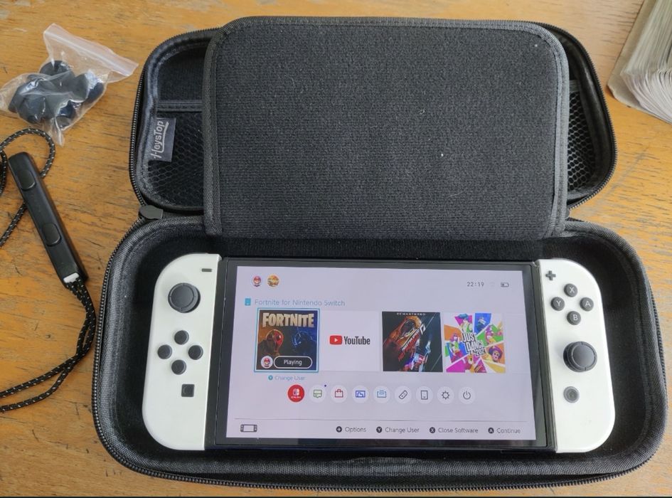 Consola Nintendo Switch Oled full