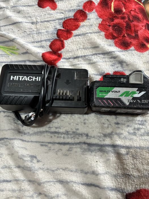Acumulator cu incarcator hitachi multivolt makita
