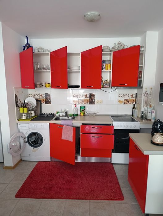 Кухенски шкафове+мивка+Керамичен плот