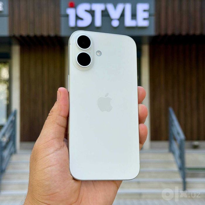MUDDATLI TO'LOV iPhone 16 white 128 GB 100% halol nasiya