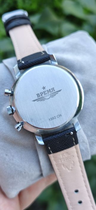 Ceas rar BPEMR Vremya chronograph 3133 mecanism Poljot