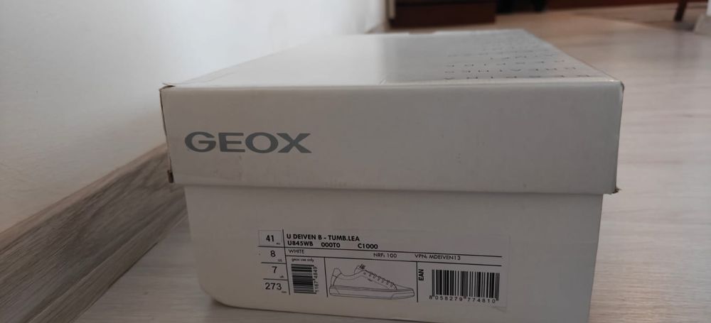 Pantofi sport GEOX Respira piele naturală nr 41 originali