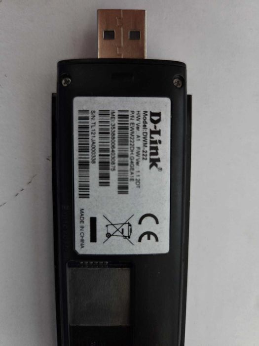 Dongle Adaptor modem D-Link DWM-222, 4G/LTE, USB 2.0, slot card, 150 Mbps