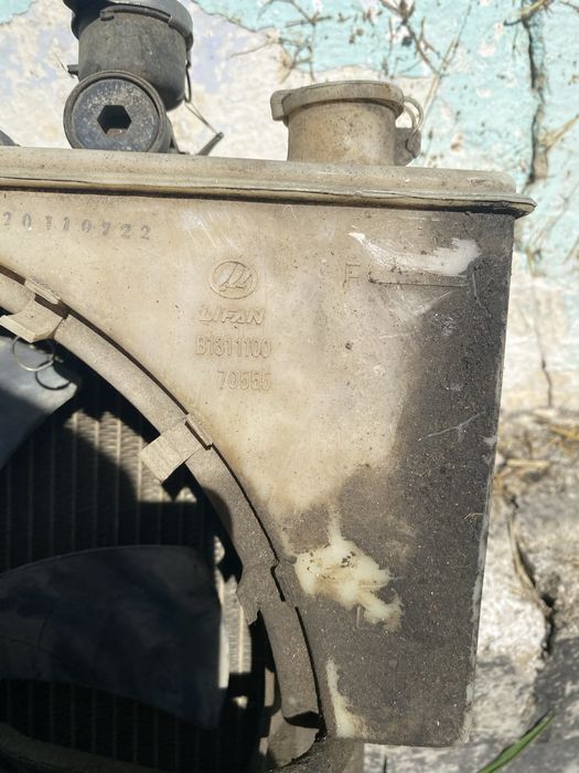 Радиатор от Lifan Solano