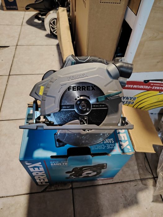 FERREX 40V акумулаторен циркуляр, 4000 мин