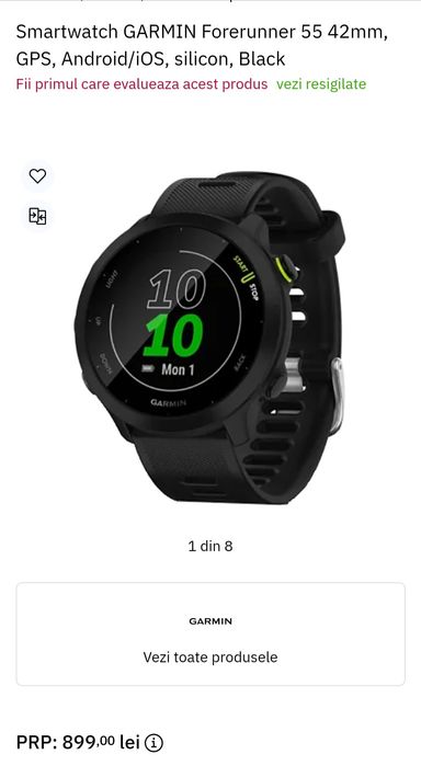 Ceas Garmin Forerunner 55 Nou!