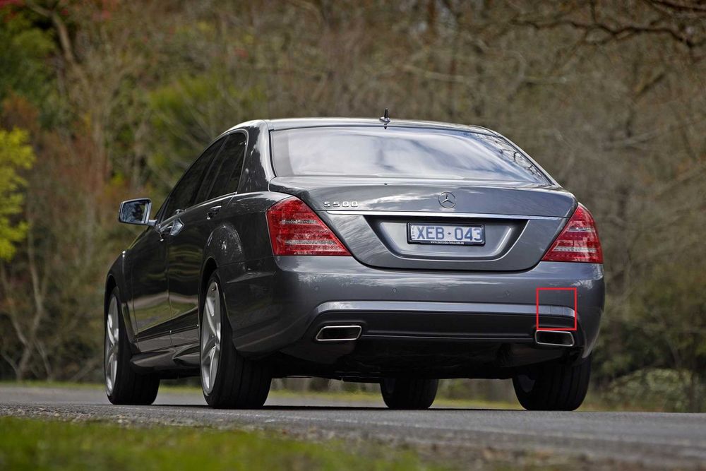 Капаче за Кука на Задна Броня за Mercedes W221 AMG (2006-2013) AMG