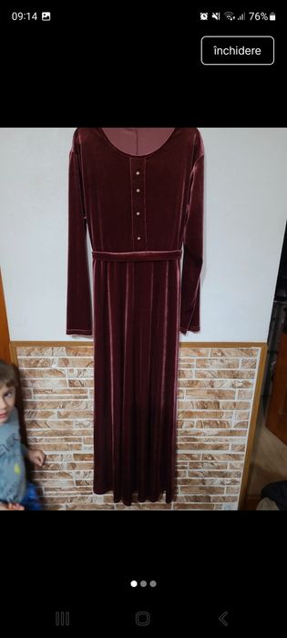 Rochie de catifea 44 46