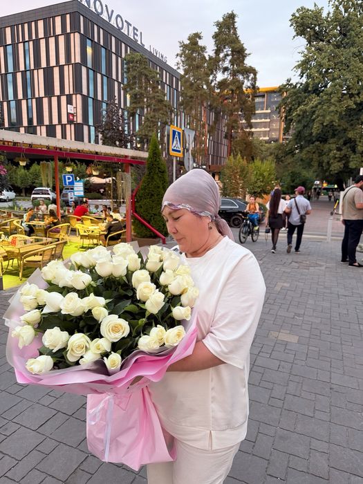 Букет роз 51 штук