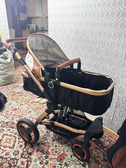 Продам коляску с авто креслом