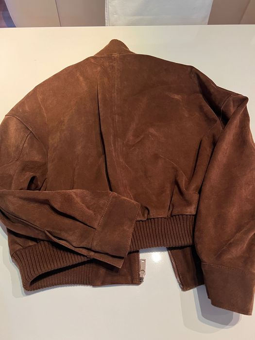 Чисто ново кожено яке Massimodutti