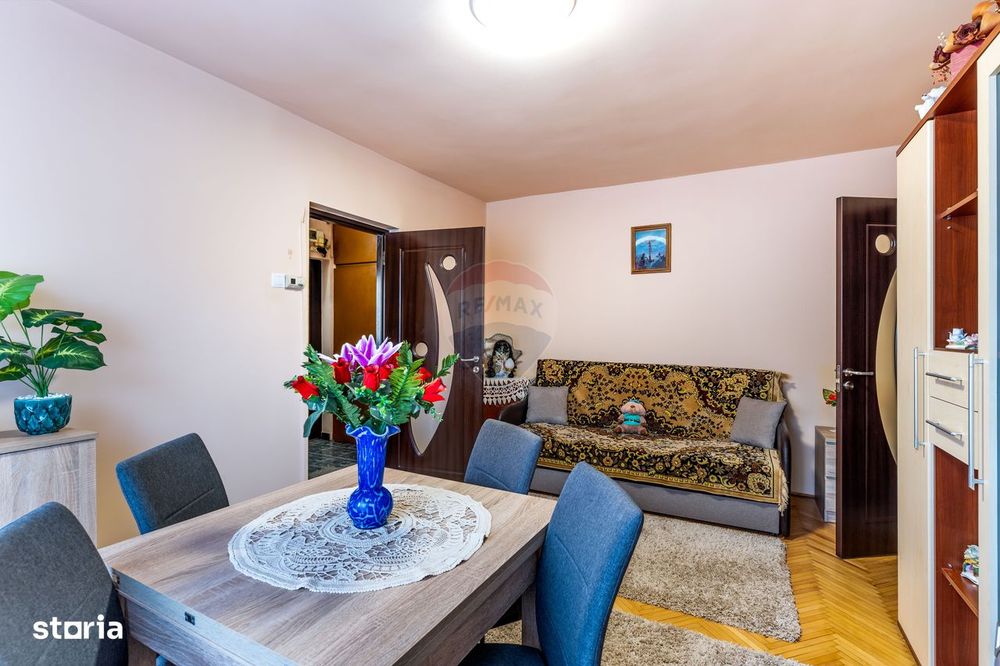 Apartament cu 3 camere, Grigorescu – la 5 minute de Profi, etaj 9/10